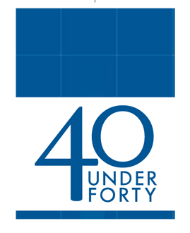 40 under 40 logo