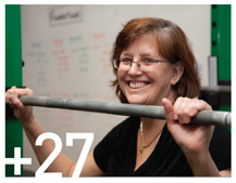 Fittest Execs and Fittest Companies Challenge Most Improved Woman Over 50, Michelle Sweeney, Ingram's Magazine