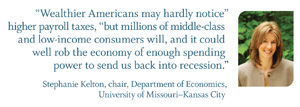 Stephanie Kelton, chair, Department of Economics, University of Missouri–Kansas City