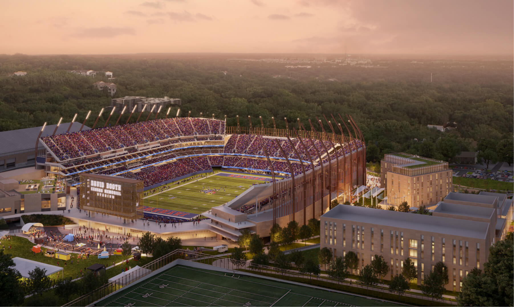 David Booth Memorial Stadium at University of Kansas